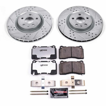 PowerStop Power Stop 12-13 Buick Regal Front Z26 Street Warrior Brake Kit K2948-26
