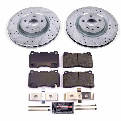 PowerStop Power Stop 12-13 Buick Regal Front Z23 Evolution Sport Brake Kit K2948