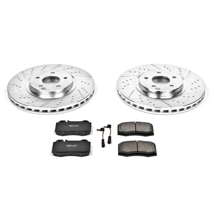PowerStop Power Stop 2004 Mercedes-Benz C230 Front Z23 Evolution Sport Brake Kit K2950