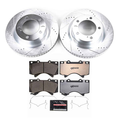 PowerStop Power Stop 16-18 Lexus LX570 Front Z36 Truck & Tow Brake Kit K2952-36