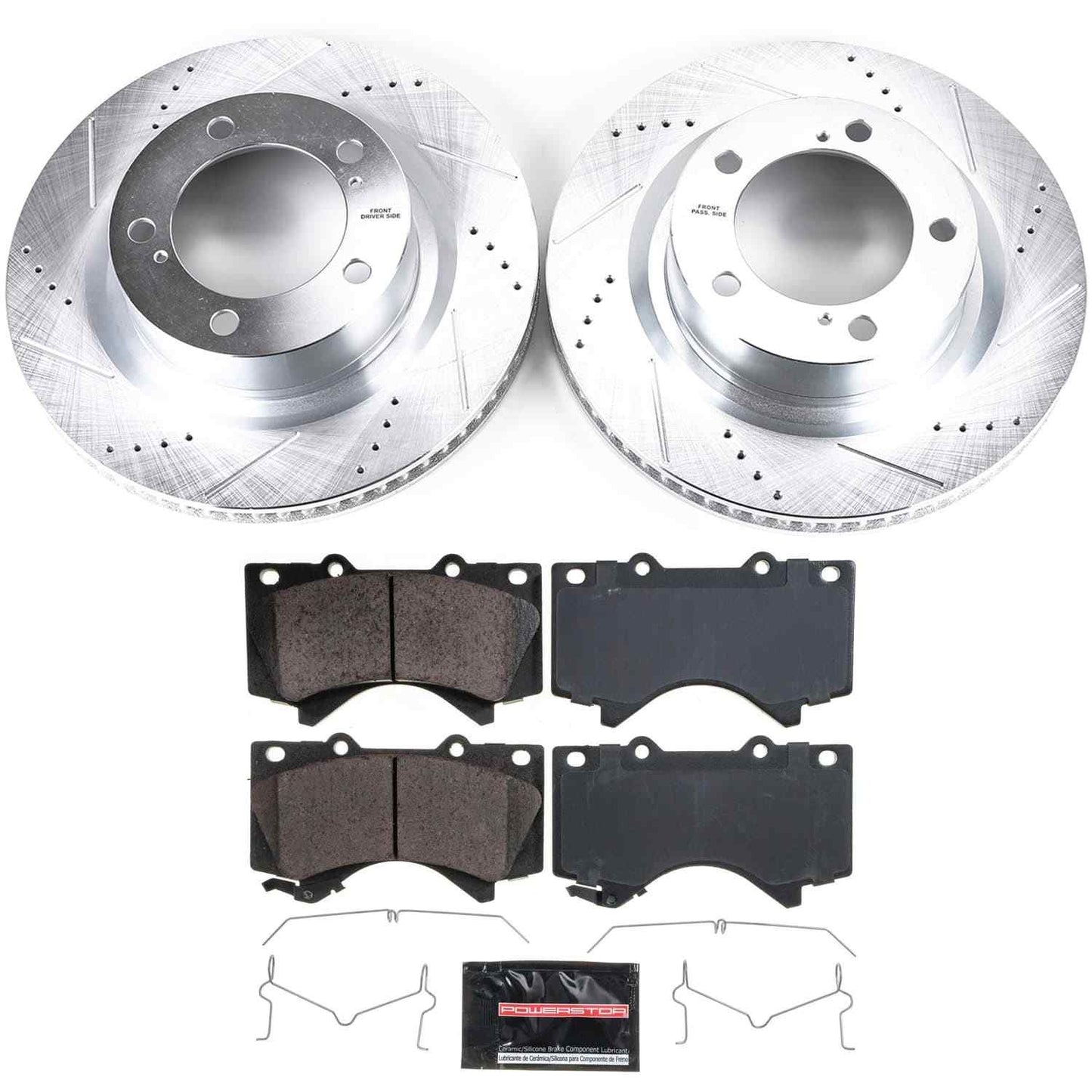 PowerStop Power Stop 16-18 Lexus LX570 Front Z23 Evolution Sport Brake Kit K2952