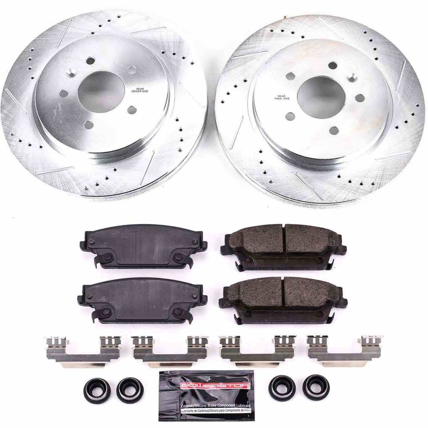 PowerStop Power Stop 06-07 Cadillac CTS Rear Z23 Evolution Sport Brake Kit K2958