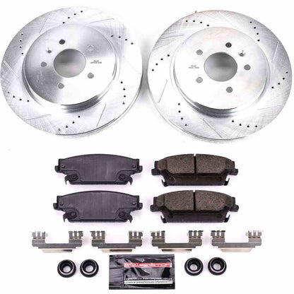 PowerStop Power Stop 06-07 Cadillac CTS Rear Z23 Evolution Sport Brake Kit K2958