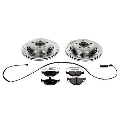 PowerStop Power Stop 01-05 BMW 325xi Rear Z23 Evolution Sport Brake Kit K2970