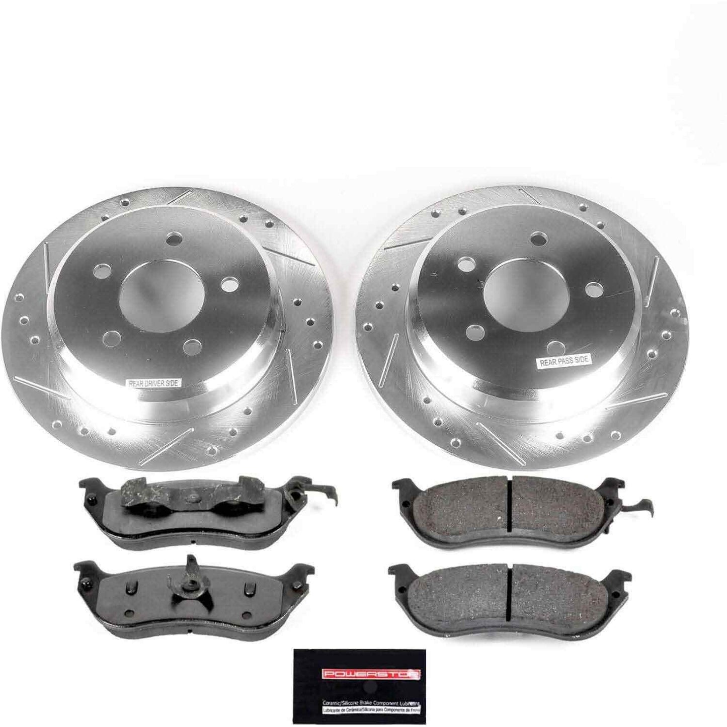 PowerStop Power Stop 96-02 Ford Crown Victoria Rear Z36 Truck & Tow Brake Kit K2984-36