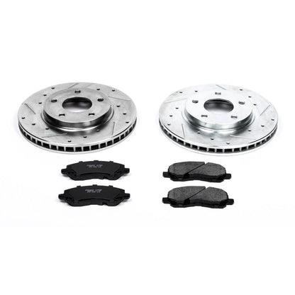 PowerStop Power Stop 07-12 Dodge Caliber Front Z23 Evolution Sport Brake Kit K2992