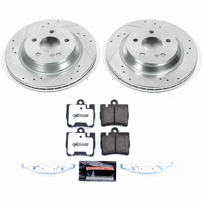 PowerStop Power Stop 00-02 Mercedes-Benz S430 Rear Z26 Street Warrior Brake Kit K2997-26