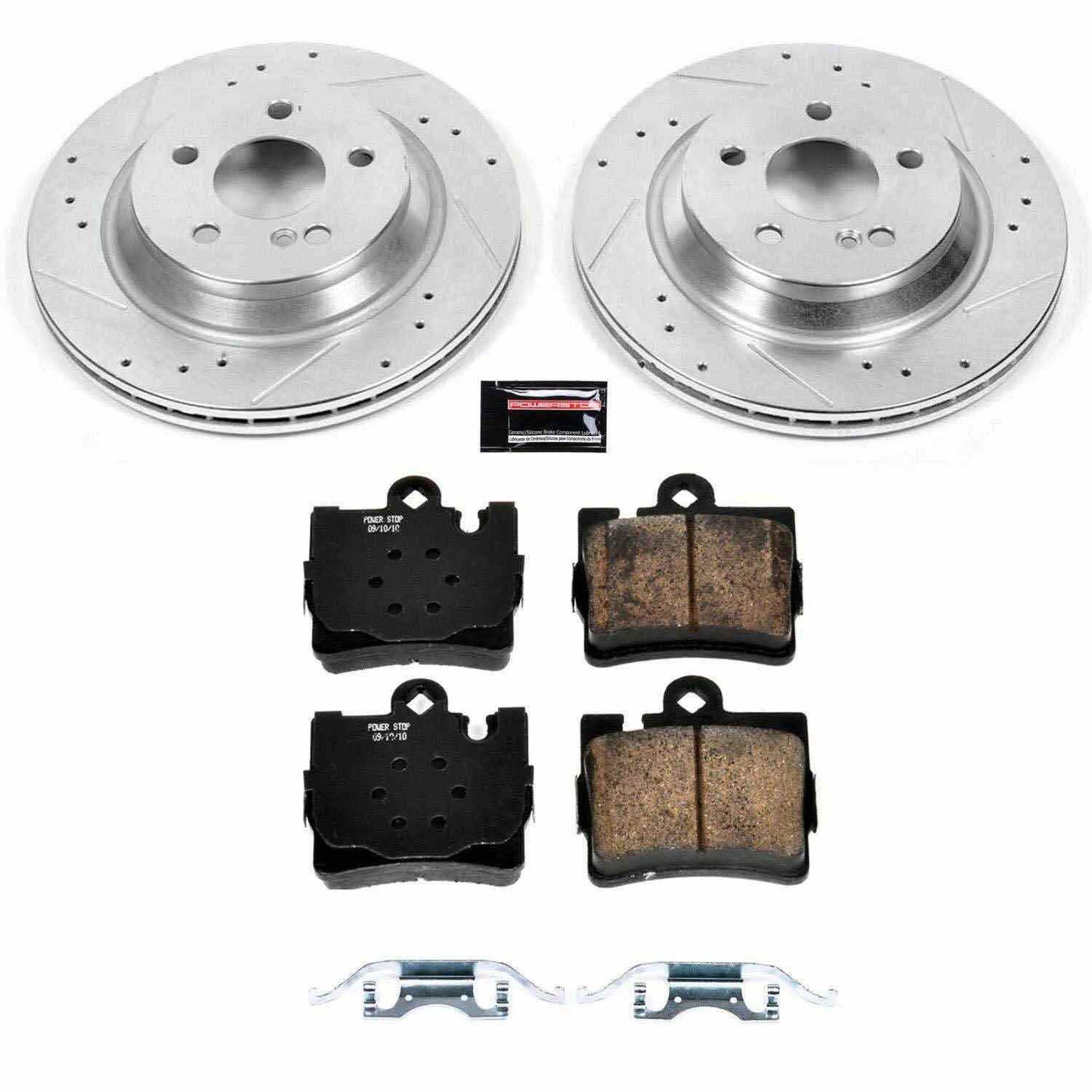 PowerStop Power Stop 00-02 Mercedes-Benz S430 Rear Z23 Evolution Sport Brake Kit K2997