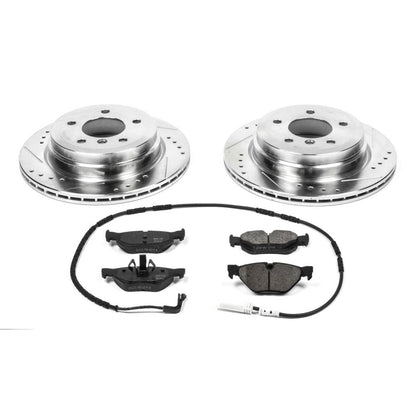 Power Stop 2006 BMW 325xi Rear Z23 Evolution Sport Brake Kit K3001