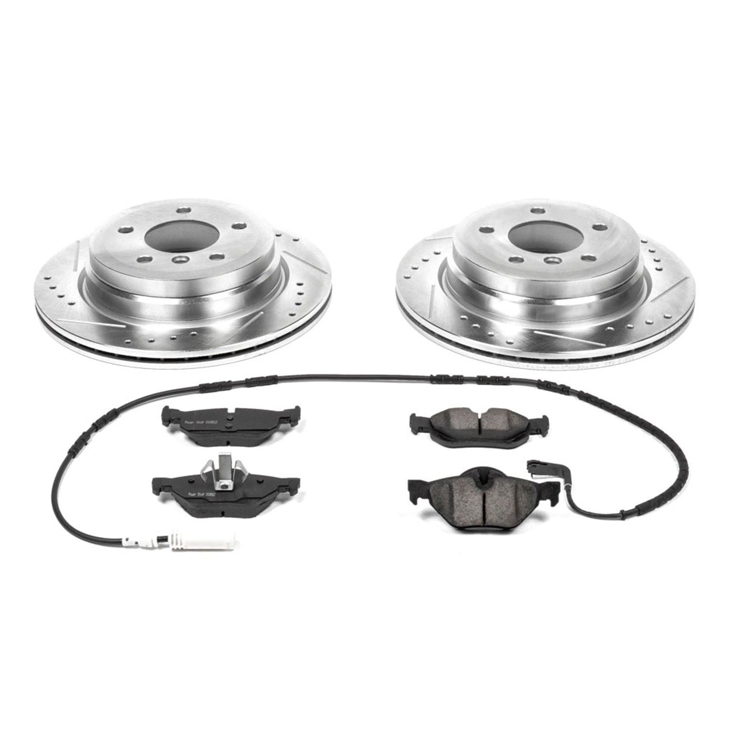 Power Stop 07-10 BMW 328i Rear Z23 Evolution Sport Brake Kit K3002