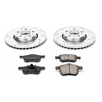 PowerStop Power Stop 01-07 Volvo S60 Front Z23 Evolution Sport Brake Kit K3004