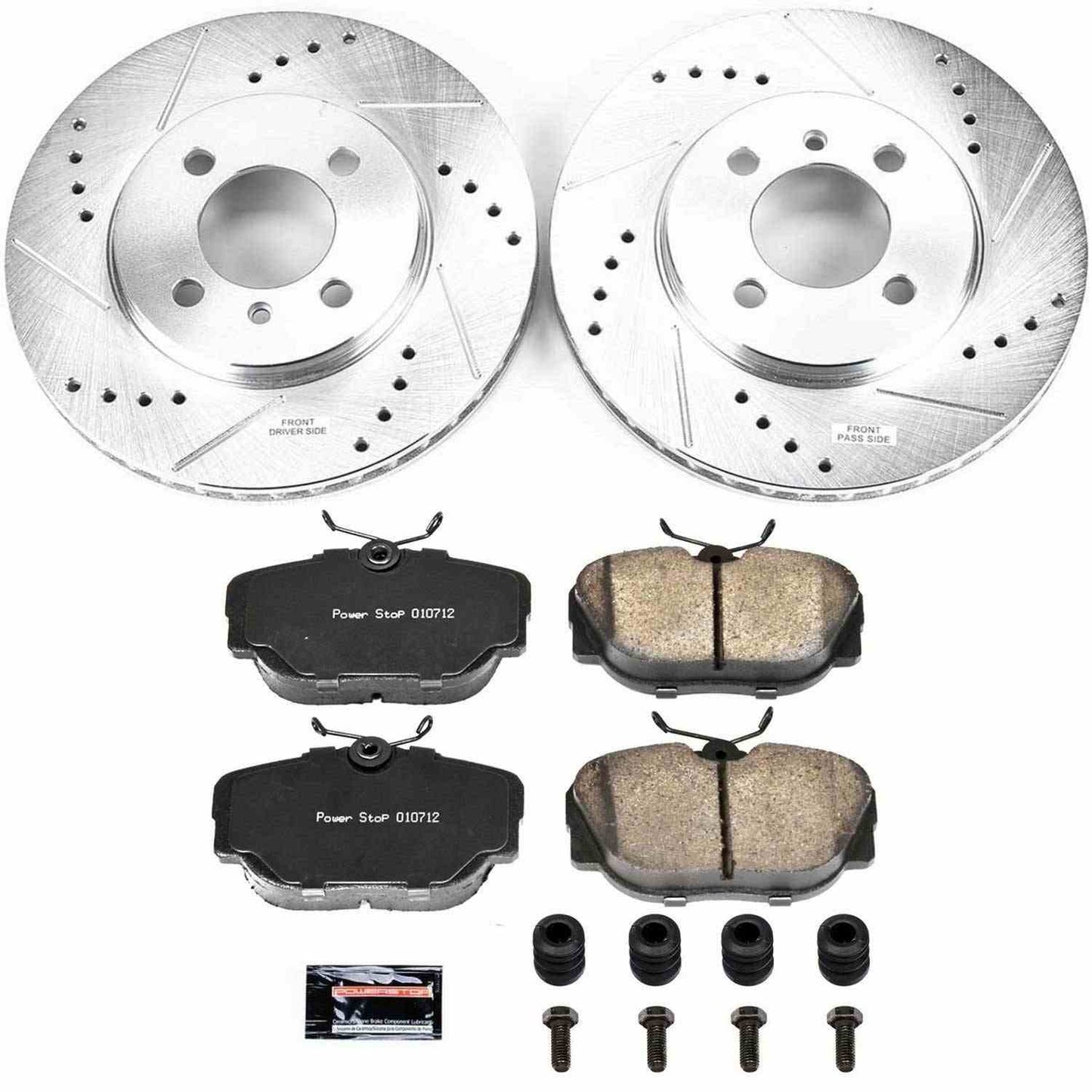 PowerStop Power Stop 91-92 BMW 318i Front Z23 Evolution Sport Brake Kit K3008