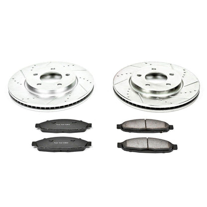 PowerStop Power Stop 04-08 Chrysler Pacifica Front Z23 Evolution Sport Brake Kit K3009
