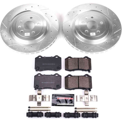 PowerStop Power Stop 09-15 Cadillac CTS Rear Z23 Evolution Sport Brake Kit K3019