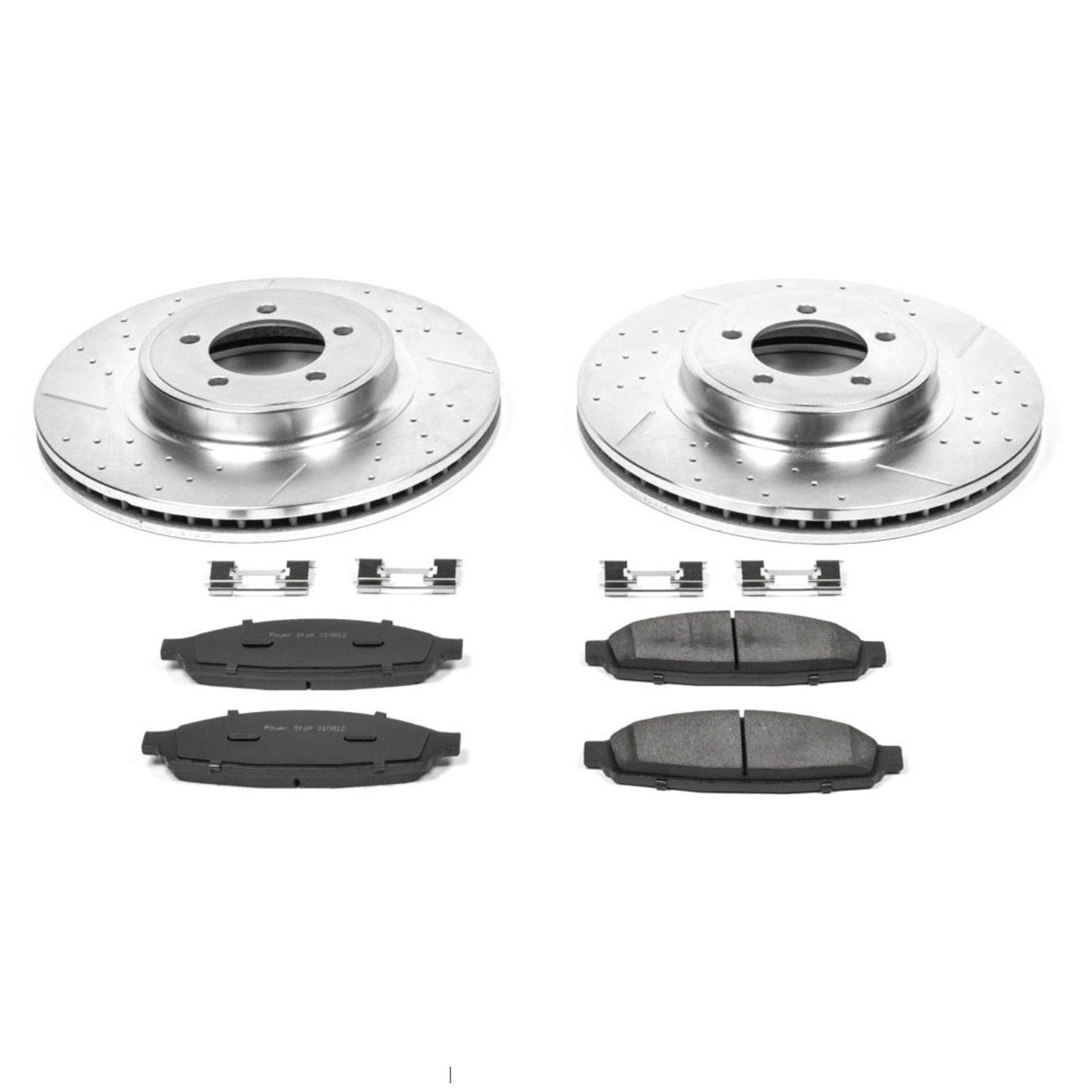 PowerStop Power Stop 03-05 Lincoln Aviator Front Z23 Evolution Sport Brake Kit K3024