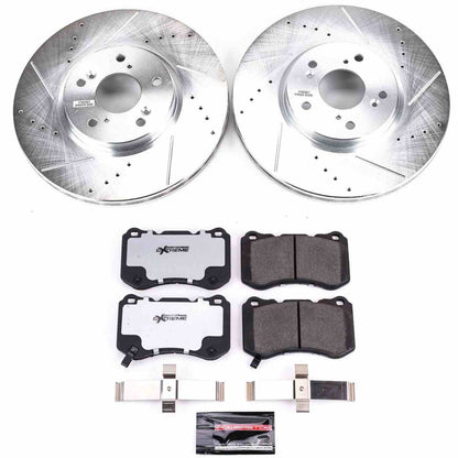 PowerStop Power Stop 04-08 Acura TL Front Z26 Street Warrior Brake Kit K3029-26