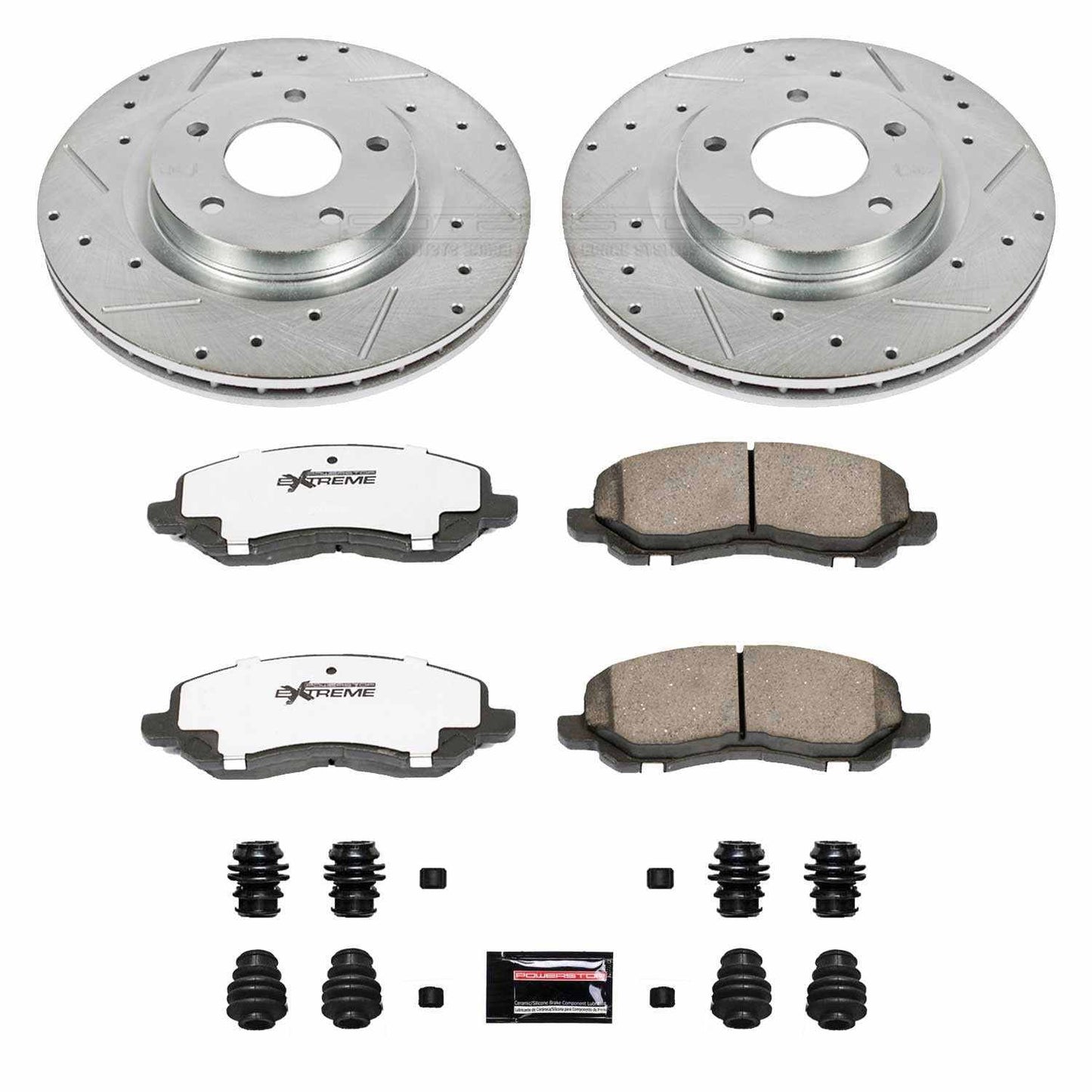 PowerStop Power Stop 11-14 Chrysler 200 Front Z26 Street Warrior Brake Kit K3032-26