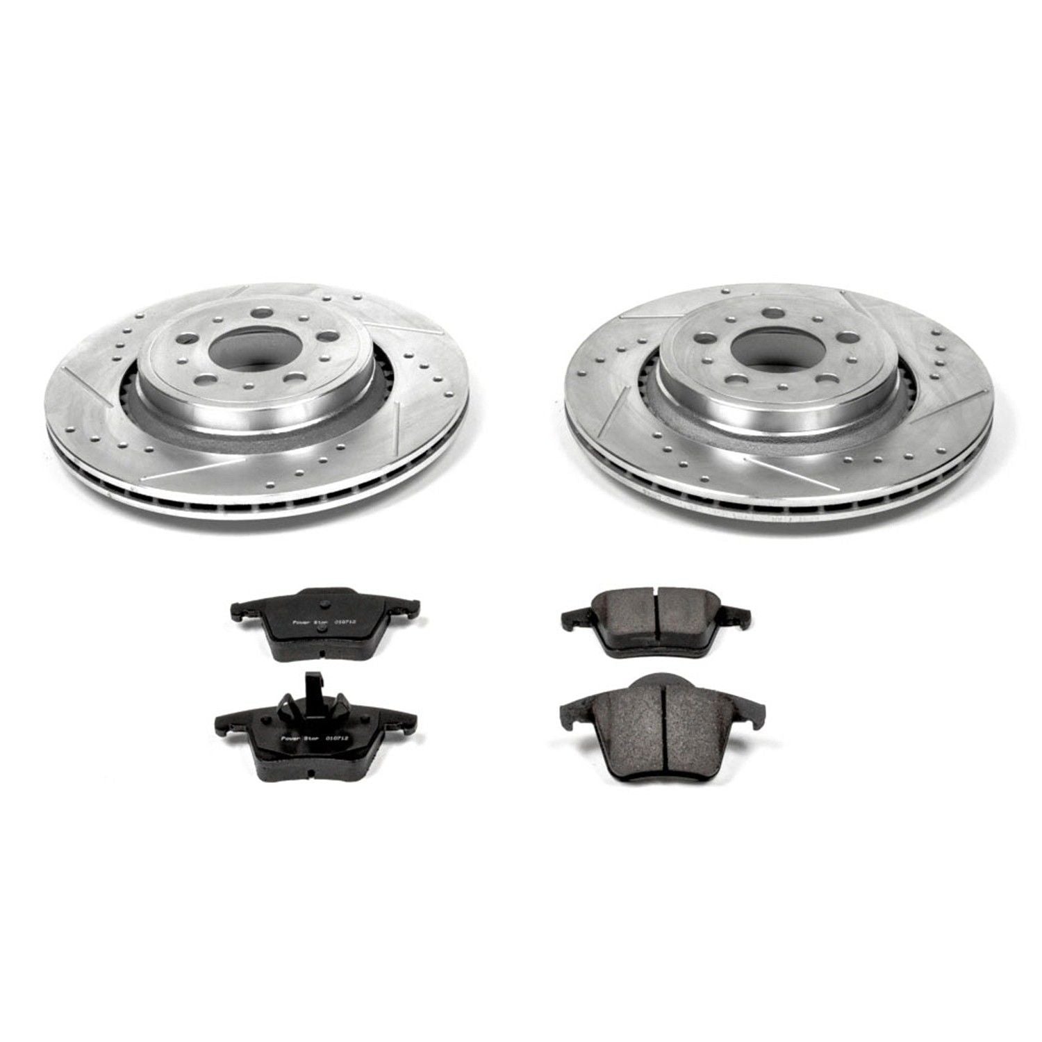 Power Stop 03-14 Volvo XC90 Rear Z23 Evolution Sport Brake Kit K3039