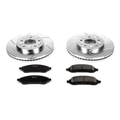PowerStop Power Stop 04-07 Ford Freestar Front Z23 Evolution Sport Brake Kit K3051