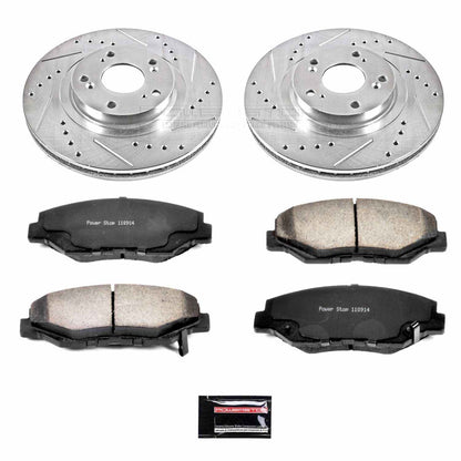 PowerStop Power Stop 13-15 Acura ILX Front Z36 Truck & Tow Brake Kit K3055-36