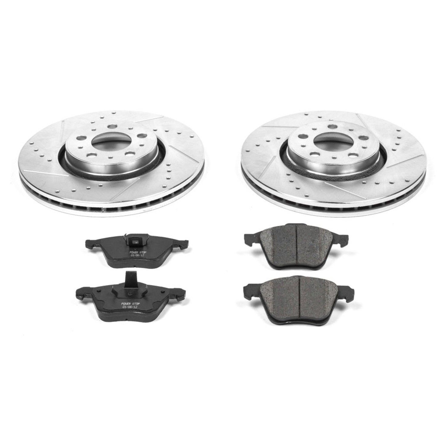 PowerStop Power Stop 08-09 Volvo S60 Front Z23 Evolution Sport Brake Kit K3063