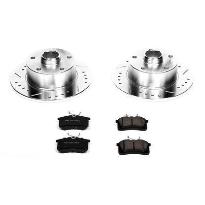 PowerStop Power Stop 97-01 Audi A4 Rear Z23 Evolution Sport Brake Kit K3064