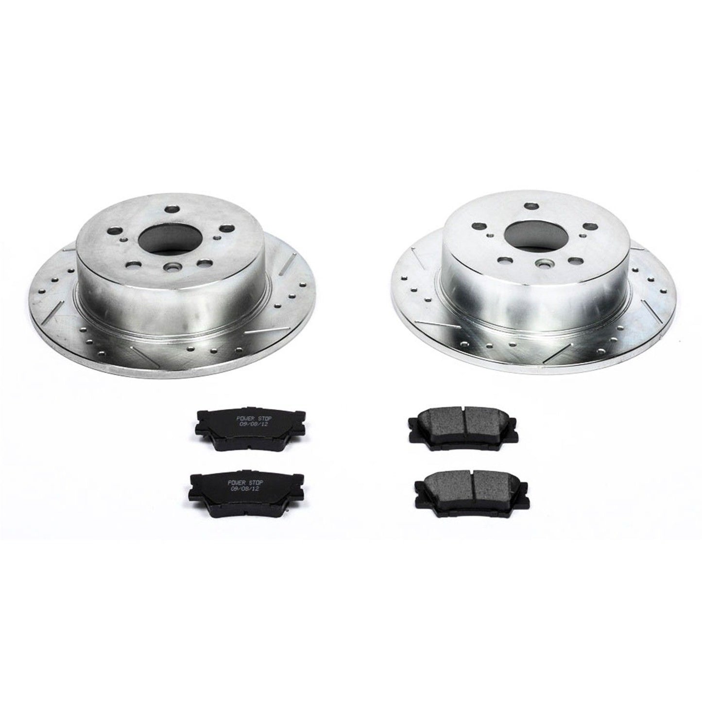 PowerStop Power Stop 06-10 Hummer H3 Rear Z23 Evolution Sport Brake Kit K3067