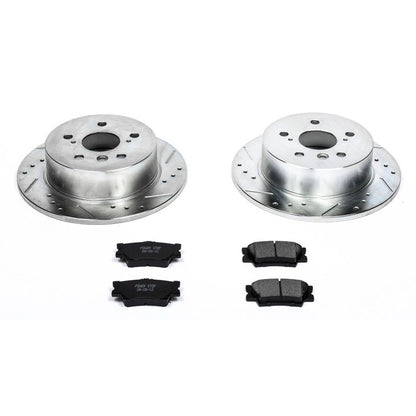 PowerStop Power Stop 06-10 Hummer H3 Rear Z23 Evolution Sport Brake Kit K3067