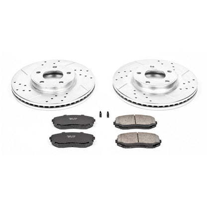 PowerStop Power Stop 07-09 Ford Edge Front Z23 Evolution Sport Brake Kit K3071