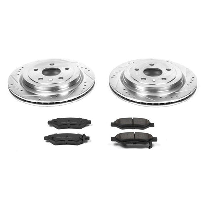 PowerStop Power Stop 08-14 Cadillac CTS Rear Z23 Evolution Sport Brake Kit K3072