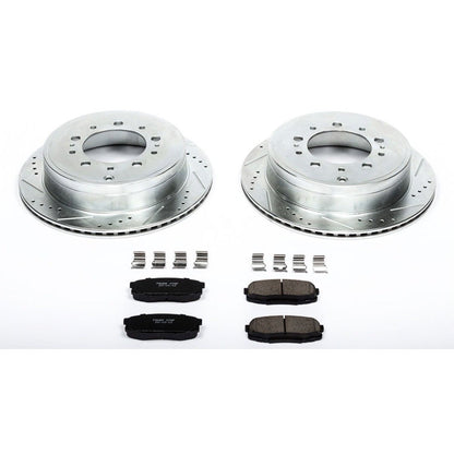 PowerStop Power Stop 08-11 Lexus LX570 Rear Z23 Evolution Sport Brake Kit K3073
