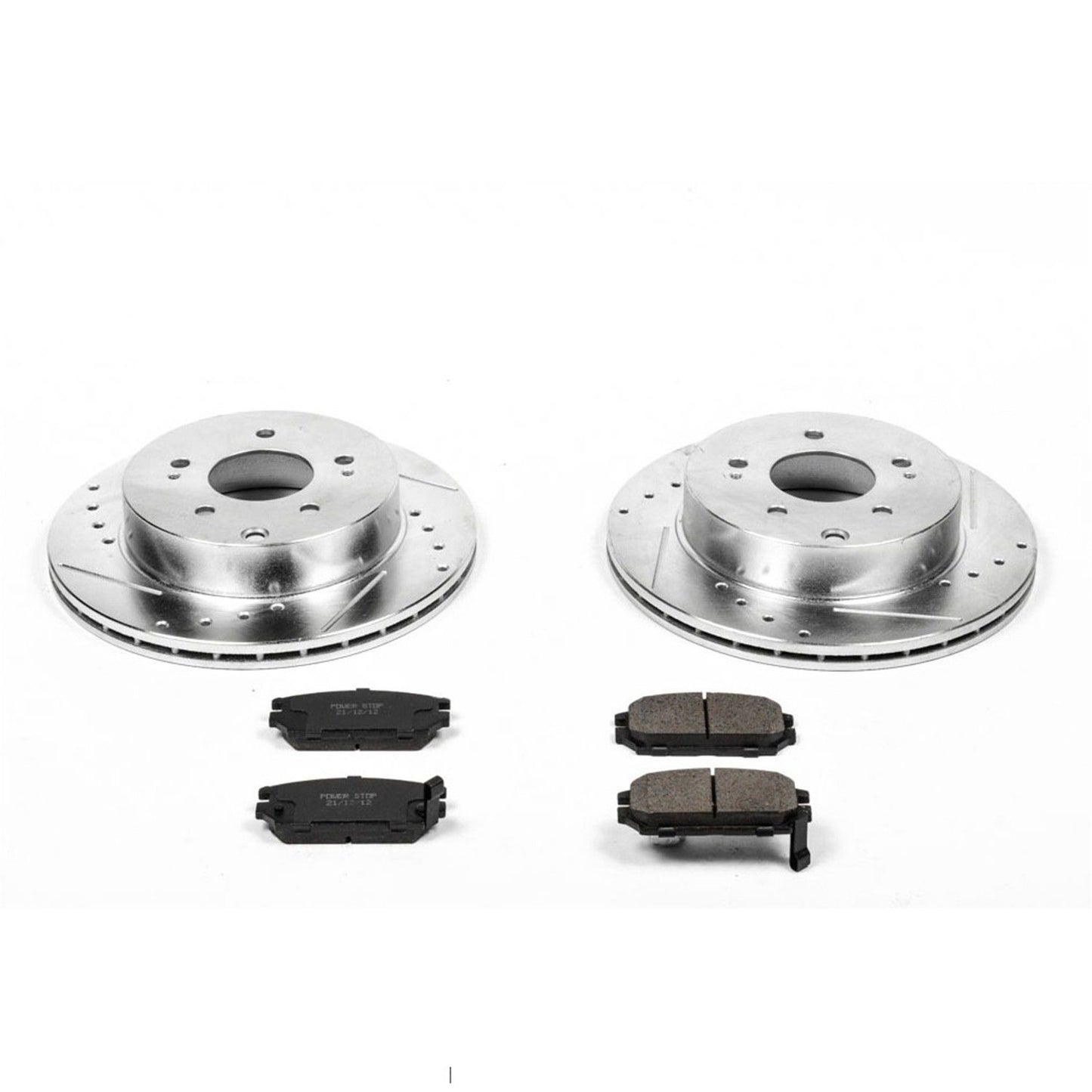 PowerStop Power Stop 06-12 Mitsubishi Eclipse Rear Z23 Evolution Sport Brake Kit K3079