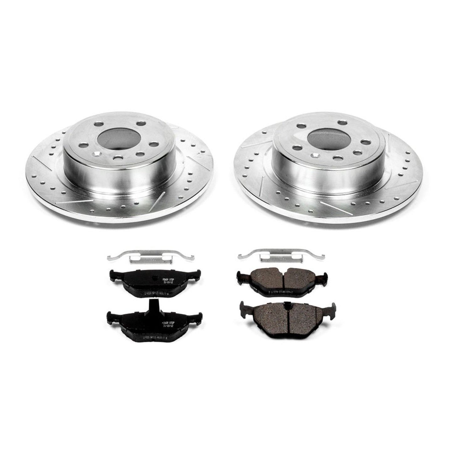 PowerStop Power Stop 99-10 Saab 9-5 Rear Z23 Evolution Sport Brake Kit K3080