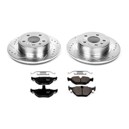 PowerStop Power Stop 99-10 Saab 9-5 Rear Z23 Evolution Sport Brake Kit K3080