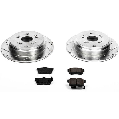 PowerStop Power Stop 07-09 Acura RDX Rear Z23 Evolution Sport Brake Kit K3098
