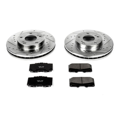 PowerStop Power Stop 89-96 Nissan 300ZX Front Z23 Evolution Sport Brake Kit K3100