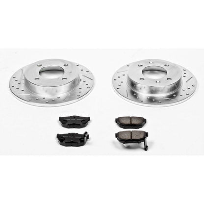 PowerStop Power Stop 97-06 Hyundai Elantra Rear Z23 Evolution Sport Brake Kit K3106