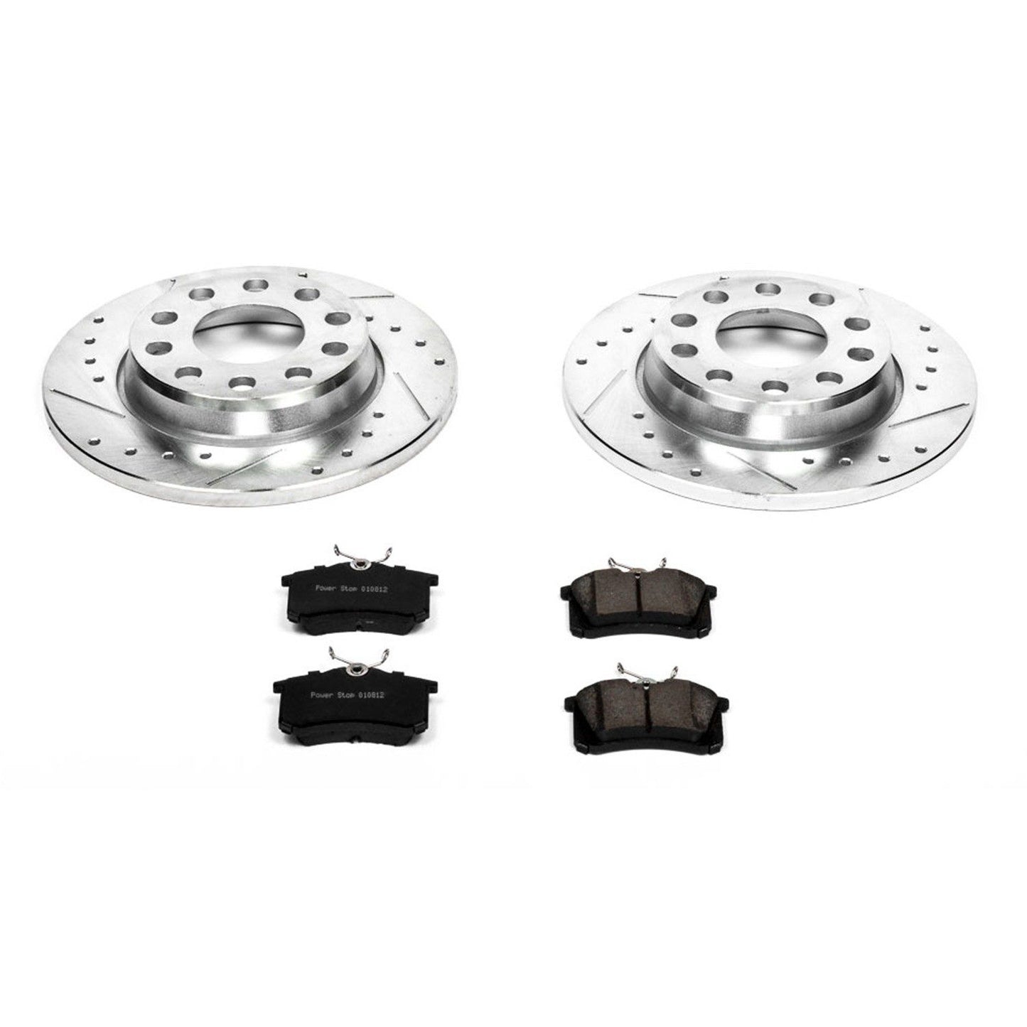 PowerStop Power Stop 02-05 Audi A4 Rear Z23 Evolution Sport Brake Kit K3109