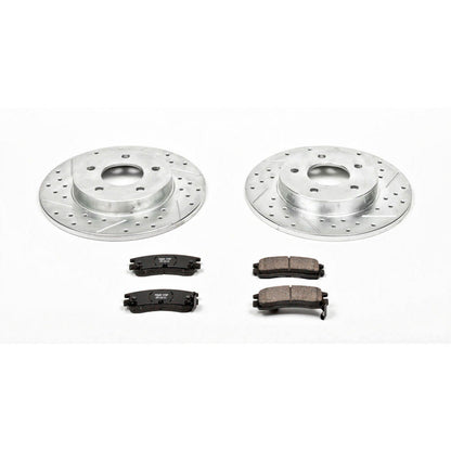 PowerStop Power Stop 94-96 Cadillac DeVille Rear Z23 Evolution Sport Brake Kit K3115