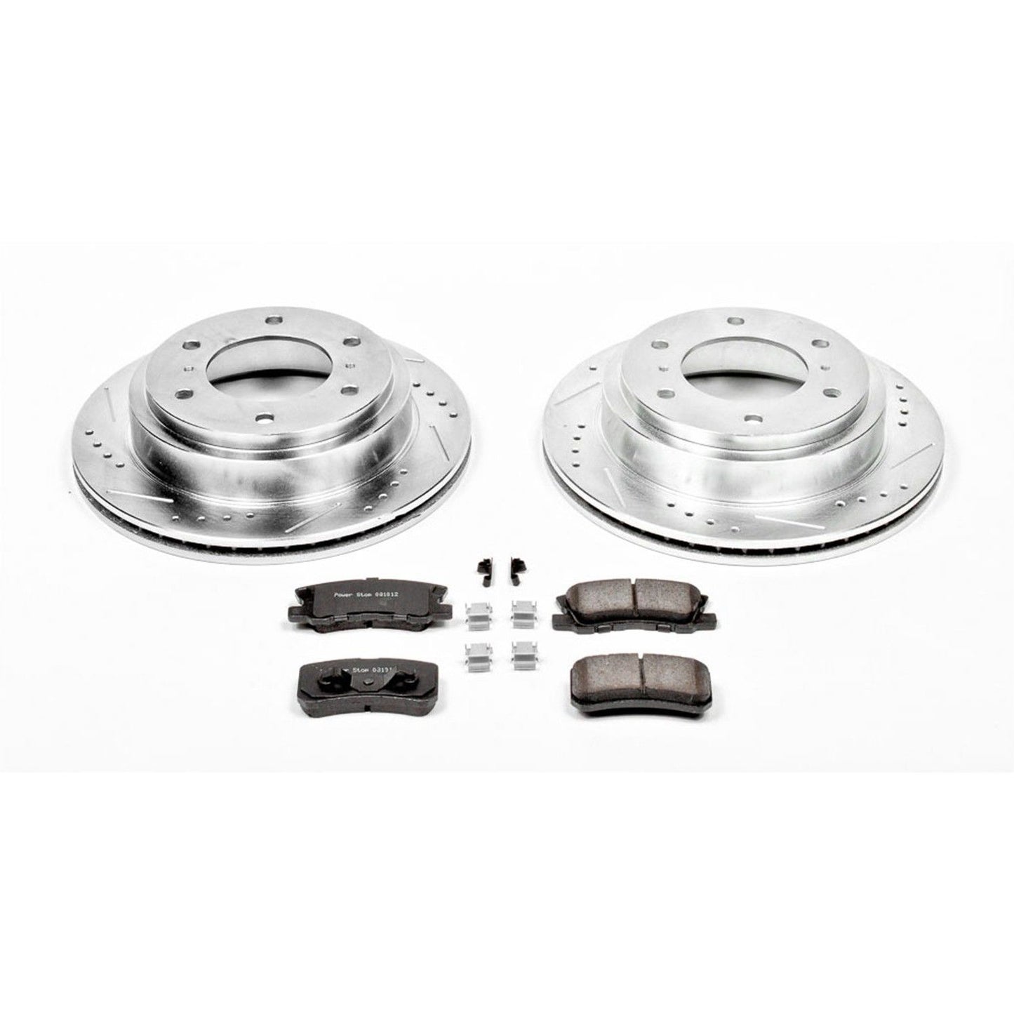 PowerStop Power Stop 01-06 Mitsubishi Montero Rear Z23 Evolution Sport Brake Kit K3119