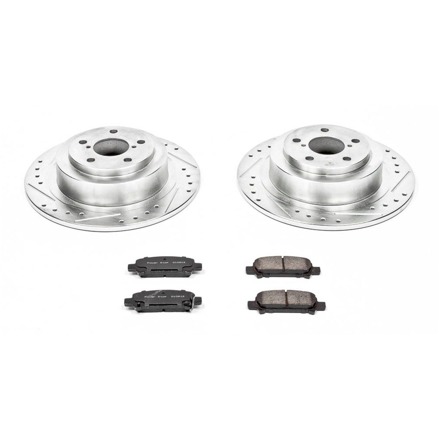 PowerStop Power Stop 03-06 Subaru Baja Rear Z23 Evolution Sport Brake Kit K3124