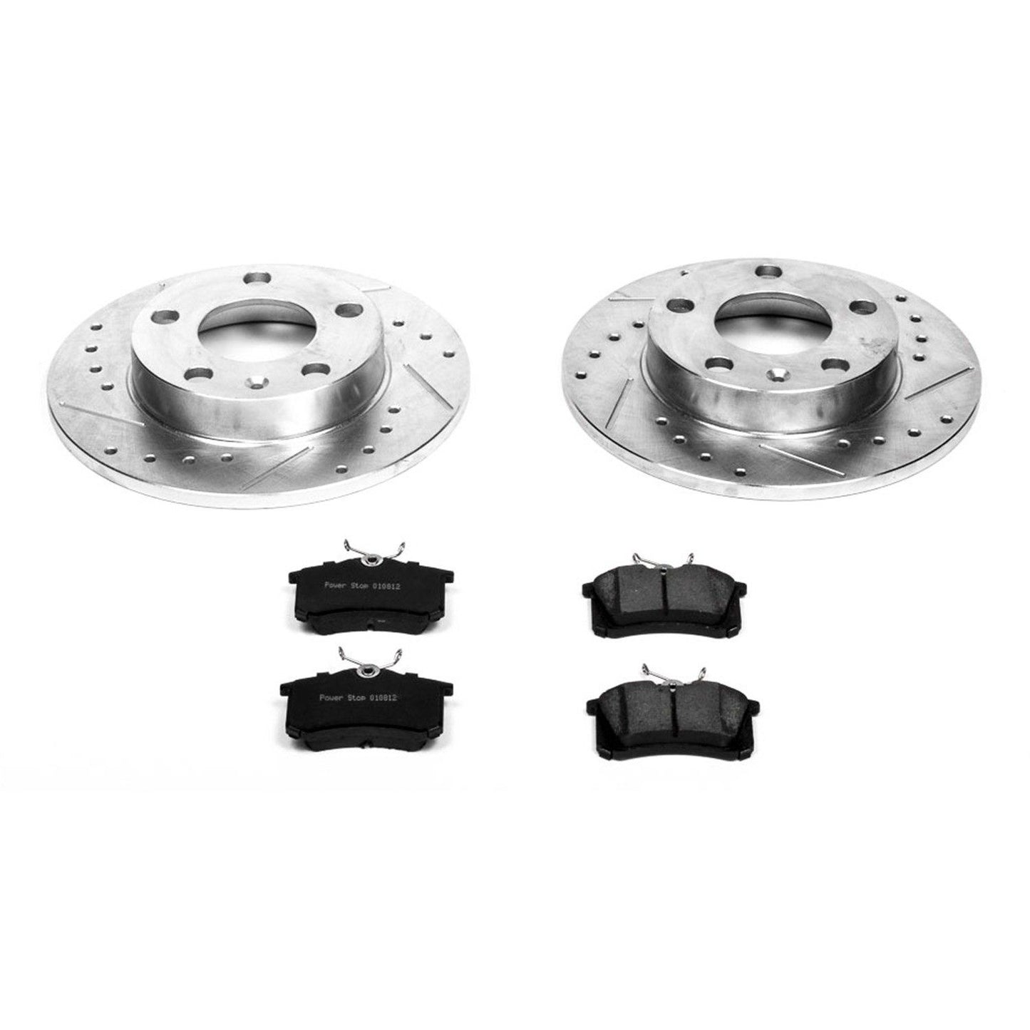PowerStop Power Stop 02-06 Audi A4 Rear Z23 Evolution Sport Brake Kit K3129