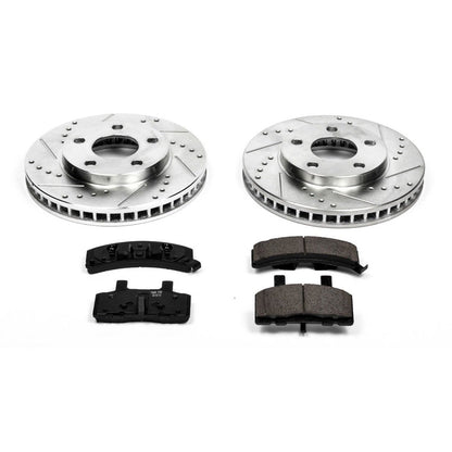 PowerStop Power Stop 91-93 Cadillac Commercial Chassis Front Z23 Evolution Sport Brake Kit K3132