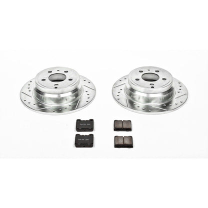 Power Stop 94-97 Volvo 850 Rear Z23 Evolution Sport Brake Kit K3145