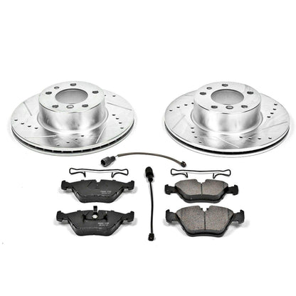 PowerStop Power Stop 90-95 BMW 525i Front Z23 Evolution Sport Brake Kit K390