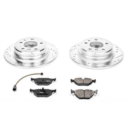 PowerStop Power Stop 90-95 BMW 525i Rear Z23 Evolution Sport Brake Kit K393