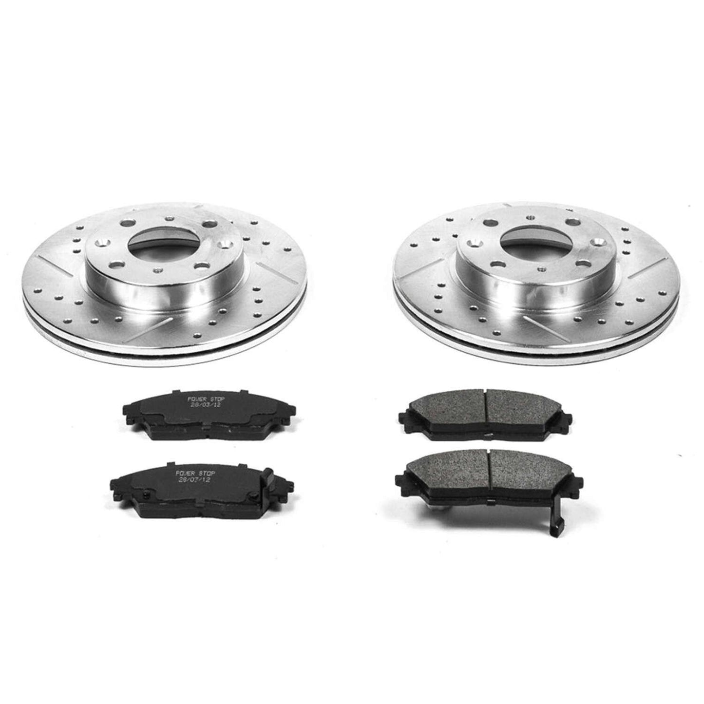 PowerStop Power Stop 90-91 Honda Civic Front Z23 Evolution Sport Brake Kit K402