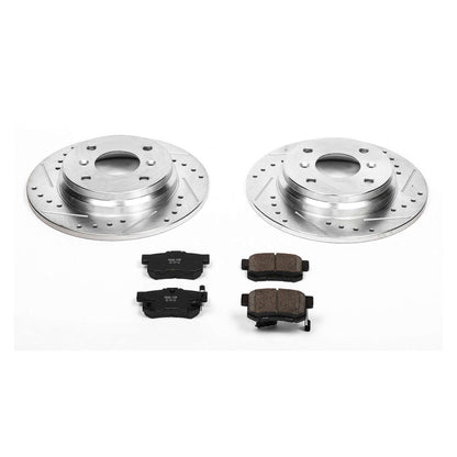 PowerStop Power Stop 92-96 Honda Prelude Rear Z23 Evolution Sport Brake Kit K407