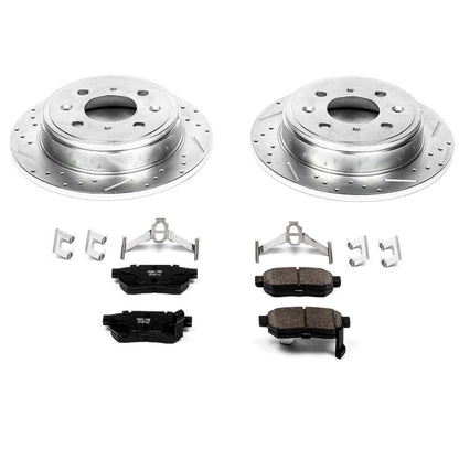 PowerStop Power Stop 90-01 Acura Integra Rear Z23 Evolution Sport Brake Kit K408