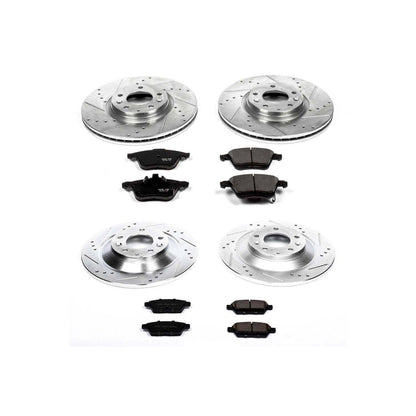 PowerStop Power Stop 06-07 Mazda 6 Front & Rear Z23 Evolution Sport Brake Kit K4092